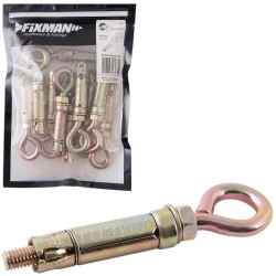 Fixman Masonry Shield Anchor Eye Fixing M8 94mm 10pk 542005