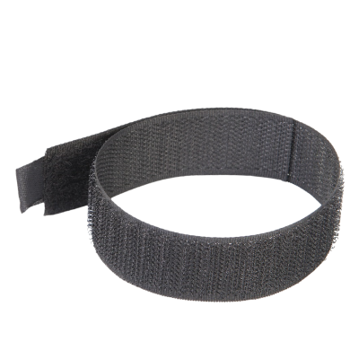 Fixman Hook and Loop Cable Tie Tidy Straps Black 300mm 10pk 138113