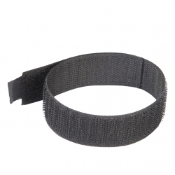 Fixman Hook and Loop Cable Tie Tidy Straps Black 150mm 10pk 986306