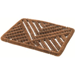 Fixman Outdoor Wire and Coir Door Mat Brown 775954