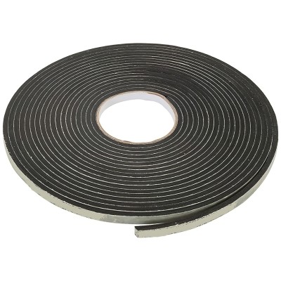Fixman Foam Draught Excluder Black Self Adhesive 294315