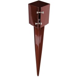 Fixman Drive in Clamping Fence Metal Post Spike 75mm 3 inch Timber 721020