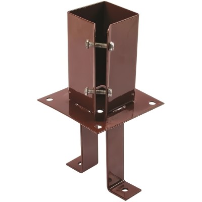 Fixman Concrete In Garden Fence Post Metal Shoe 75mm 3 inch Timber