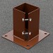 Fixman Bolt Down Clamping Garden Fence Post Metal Shoe 75mm 995311