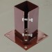 Fixman Bolt Down Clamping Garden Fence Post Metal Shoe 75mm 995311