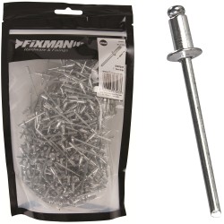 Fixman Domed Head Blind Pop Rivets 3.2mm x 6mm 500pk 489964