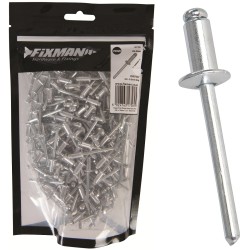 Fixman Domed Head Blind Pop Rivets 4.8mm x 10mm 250pk 567399