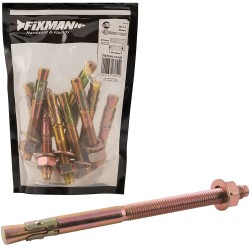 Fixman Masonry Anchor Through Bolt Fixing M12 95mm 10pk 536354