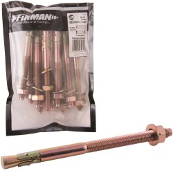 Fixman Masonry Anchor Through Bolt Fixing M10 120mm 10pk 891712