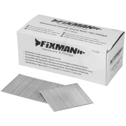 Fixman Galvanised Smooth-Shank Nails 50mm 18g 5000pk 353998
