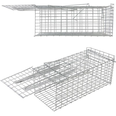 Fixman Humane Galvanized Rat Spring Trap Cage 300mm 196052