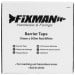 Fixman Red &amp; White Barrier Warning Tape 194216 70mm 500m