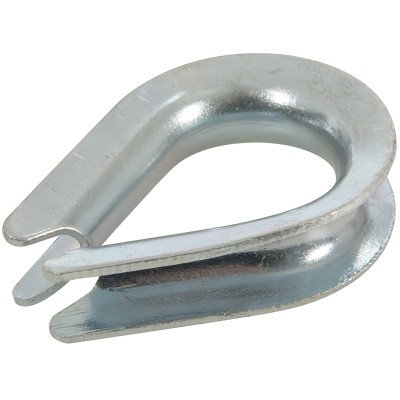 Fixman Wire Rope Loop Eye Thimble Galvanised M6 353151