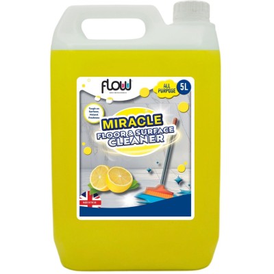 Flow Floor and Surface Low Foam Lemon Cleaner 5 Litre FLOOR5L