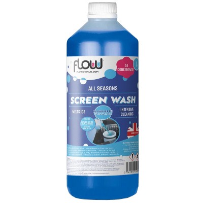 Flow All Seasons Screen Wash Concentrated 1 Litre SCREEN1L