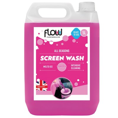 Flow All Seasons Screen Wash Ready to Use 5 Litre SCREEN2