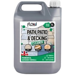 Flow Path Patio Decking Fencing & Timber Deep Clean Cleaner 5 Litre PATIO5L Flow Path Patio Decking Fencing & Timber Deep Clean Cleaner 5 Litre PATIO5L