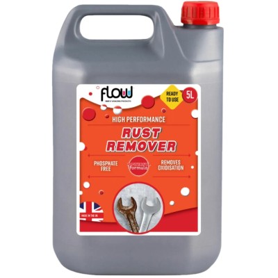 Flow High Performance Metal Rust Remover Liquid 5 Litre RUST5L