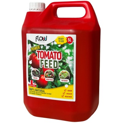 Flow Power Tomato Feed Liquid Ready To Use Plant Food 5 Litre TOMRTU5L