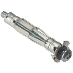 Forgefix M5 65mm Cavity Anchor Wall Plug Fixing Pack of 10 10MCA565