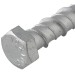 ForgeFix Lightning Concrete Hex Bolt Fixing M10 100mm 10 Pack 10LGB10100 