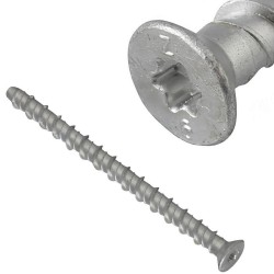 ForgeFix Lightning Concrete Masonry Torx Screw Bolt M6 100mm 10pk 10LGB6100T