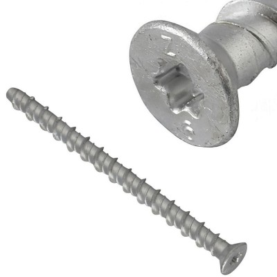 ForgeFix Lightning Concrete Masonry Torx Screw Bolt M6 50mm 10pk 10LGB650T