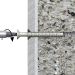 ForgeFix Lightning Concrete Masonry Torx Screw Bolt M6 50mm 10pk 10LGB650T