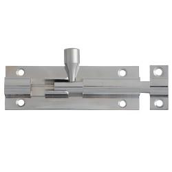 Forgefix 75mm Sliding Barrel Door Bolt Chrome FGEDBLTCH3