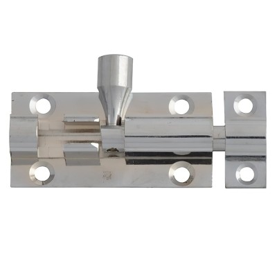 Forgefix 50mm Sliding Door Barrel Bolt Chrome FGEDBLTCH2 