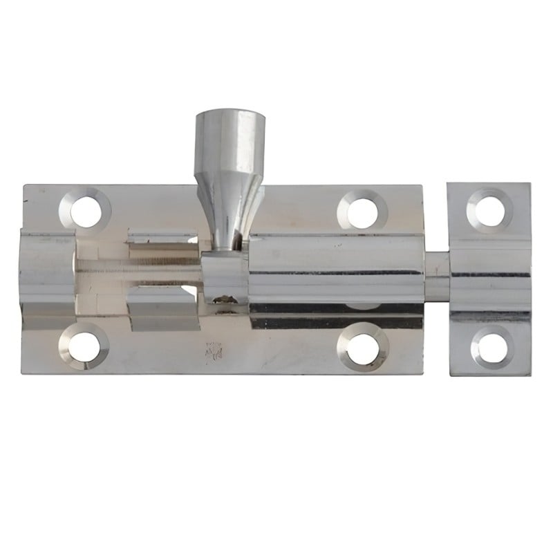 Forgefix 50mm Sliding Door Barrel Bolt Chrome FGEDBLTCH2 