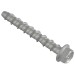 Forgefix Lightning Bolt Hex Flange Head M6 100mm 100 Box LGB6100
