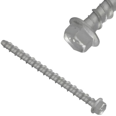 Forgefix Lightning Bolt Hex Flange Head M6 100mm 100 Box LGB6100