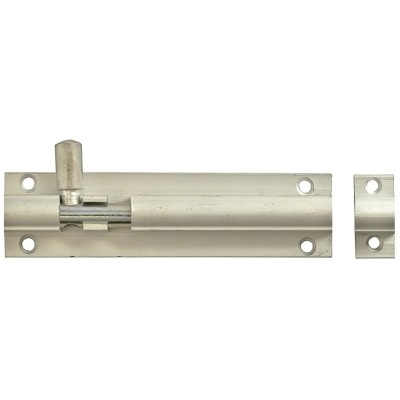 Forgefix Aluminium Sliding Door Barrel Bolt 100mm 4 inch FGEDBLTAL4