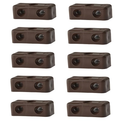 Forgefix Modesty Panel Joining Blocks Brown Pack of 10 100MOD10