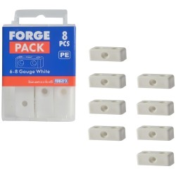 Forgefix ForgePack Modesty Joining Blocks White Pack of 8 FPMOD0 