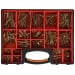 ForgeFix Multi Purpose Pozi Wood Screws 1500pc Organiser Set OPMPS1500Y 