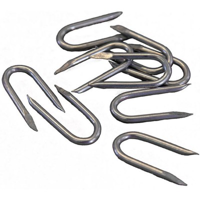 Forgefix Galvanised 20mm 1kg Netting Staples Wire U Shape 1NLNS20GB