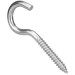 ForgeFix Zinc Plated Screw Hooks 80mm 12g Pack of 10 10SH8012