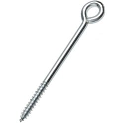 ForgeFix Vine Eyes Zinc Plated Screw 100mm 12g 10pk 10VE10012