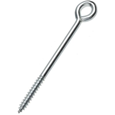 ForgeFix Vine Eyes Zinc Plated Screw 100mm 12g 10pk 10VE10012