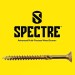 Spectre Advanced Pozi Multi Purpose Wood Screws 1200pk Org Pro