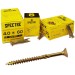 Spectre Advanced Pozi 4.0 x 40mm Box 200 Multi Purpose Wood Screws SPE440Y