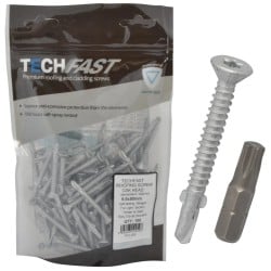 Techfast Timber to Light Steel Self Drilling Fixing 5.5 50mm TFCL5550