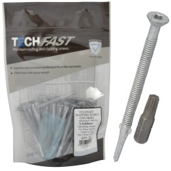 Techfast Timber Heavy Steel Self Drilling Fixing 5.5 85mm TFCH5585