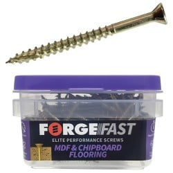 ForgeFast Torx Flooring MDF Chipboard Screw 4.2 55mm FFFS4255YT
