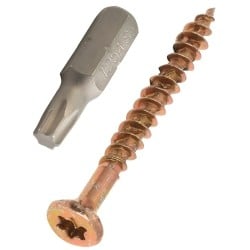 ForgeFix Torxfast Multi Purpose Torx Screws 6.0 200mm Box of 100 FFT6200Y 
