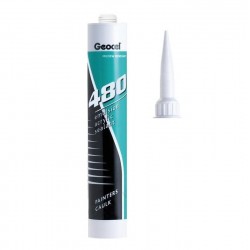 Geocel 480 Flexible Emulsion Acrylic Sealant Caulk - White 380ml