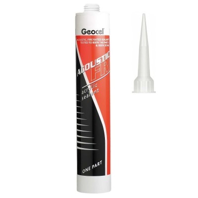 Geocel Acoustic FR Fire Intumescent Sealant WHITE 380ml 6001205