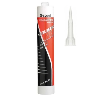 Geocel Acoustic FR Fire Intumescent Sealant WHITE 6001205